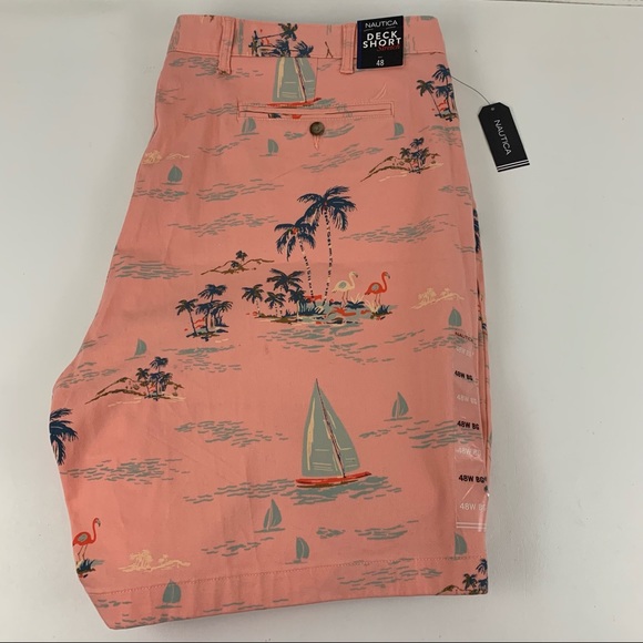 NAUTICA Printed Deck Shorts. P34 - Picture 10 of 10